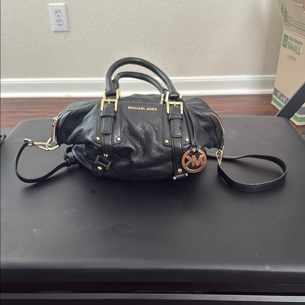 Michael Kors Black Satchel Timeless Elegance